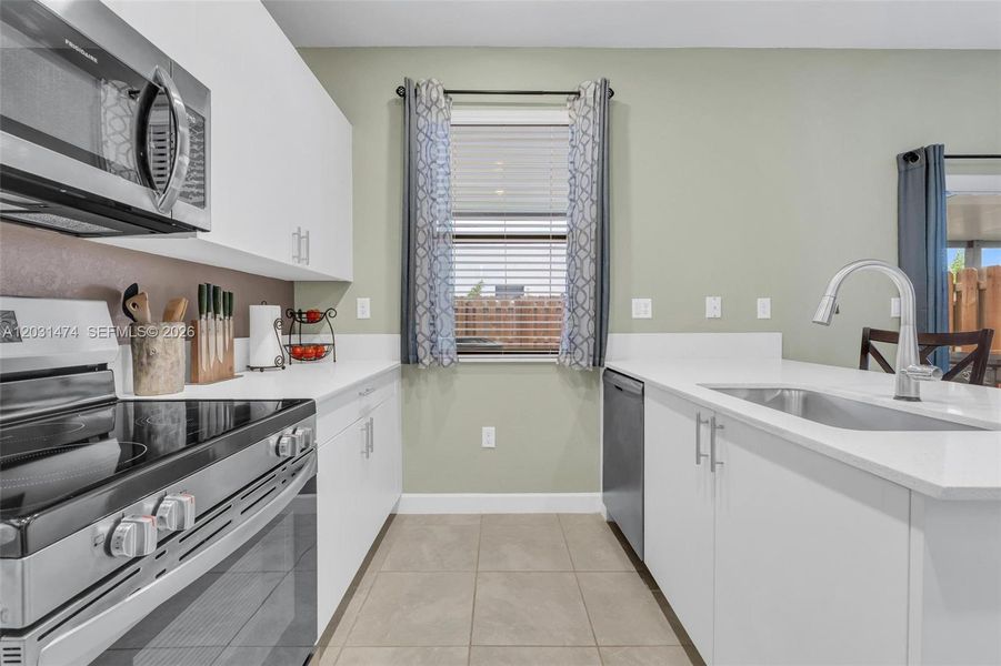 Furnished interior view inside a new home in , Miami (Image 27).