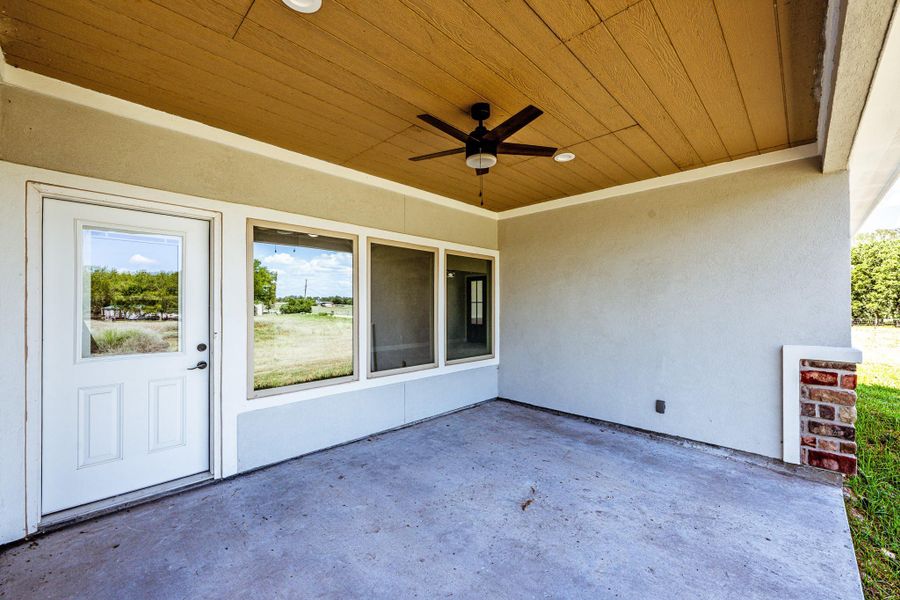 Side Covered Porch
