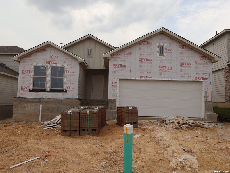 In-progress construction of a new home in Paloma Park, Converse, TX (Image 22).
