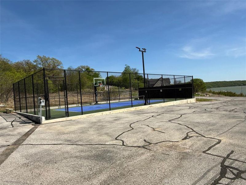 Community Pickleball Court Community Pickleball Court