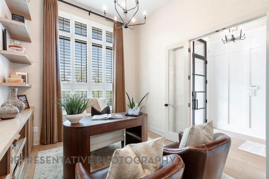 Furnished interior view inside a new home in Parten, Austin (Image 29). Furnished interior view inside a new home in Parten, Austin (Image 29).