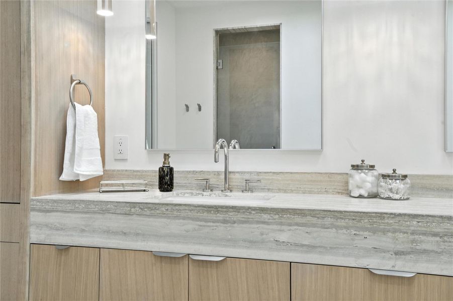 Bathroom with vanity Bathroom with vanity