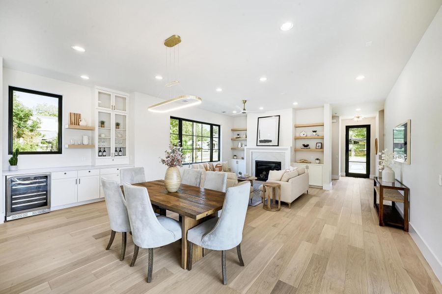 Furnished interior view inside a new home in , Austin (Image 14).
