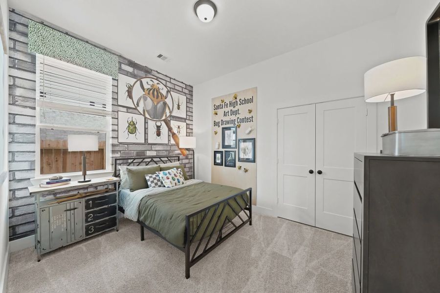 Furnished interior view inside a new home in Mulberry Farms, Santa Fe (Image 11). Furnished interior view inside a new home in Mulberry Farms, Santa Fe (Image 11).