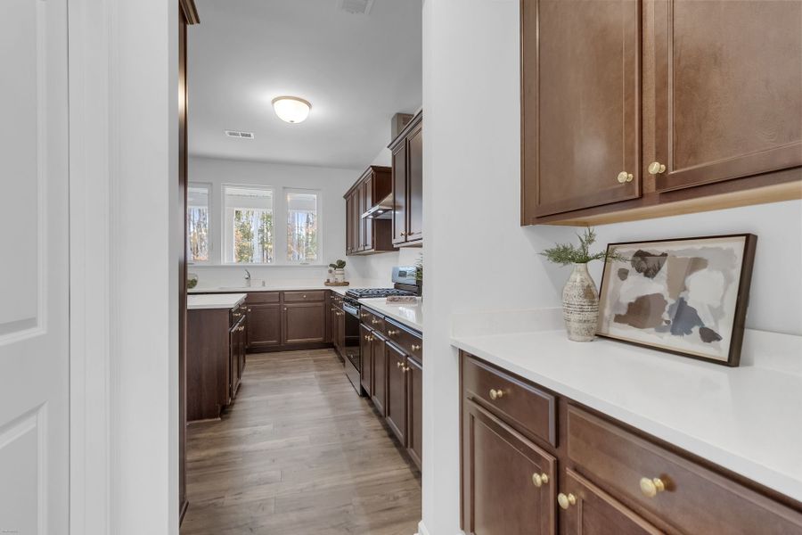 Furnished interior view inside a new home in Homecoming, Ravenel (Image 8).