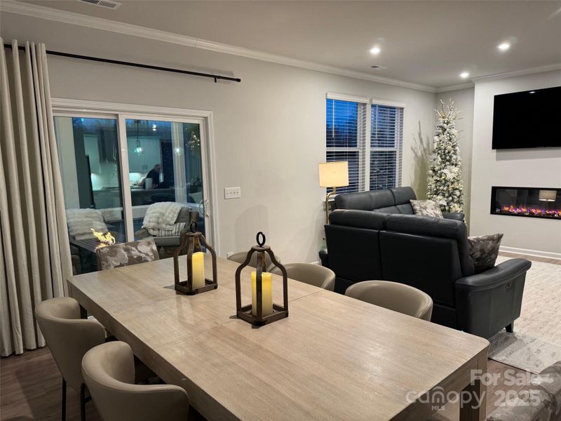 Furnished interior view inside a new home in , Sherrills Ford (Image 8).