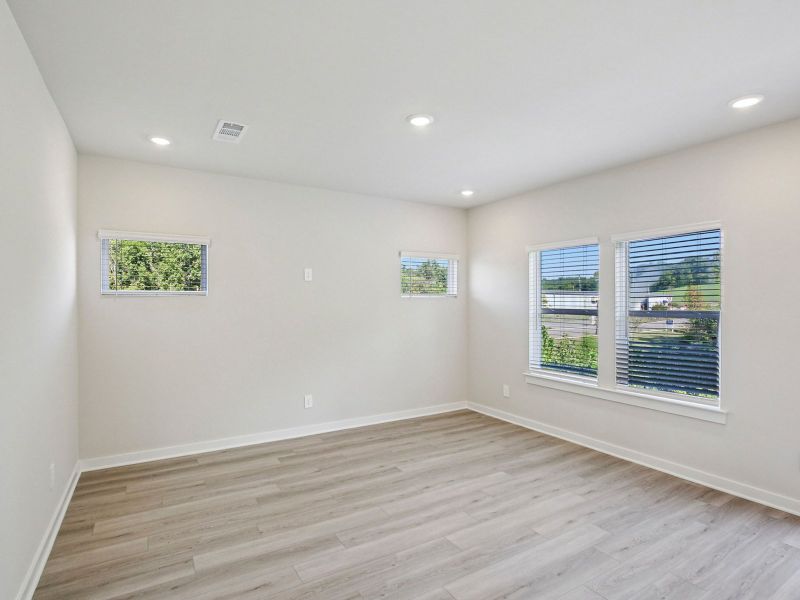 Invite friends and family to watch the big game in the spacious great room.