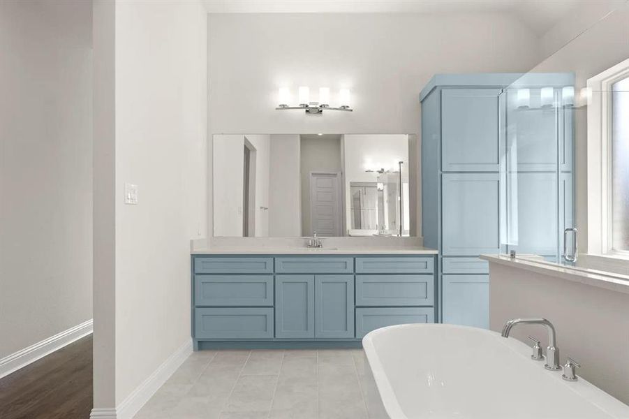 The Overlook II B Primary Suite Bathroom