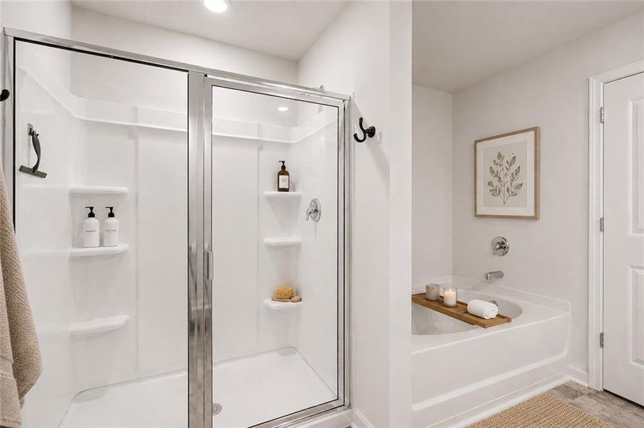 Furnished interior view inside a new home in Oakwood, Dallas (Image 17).