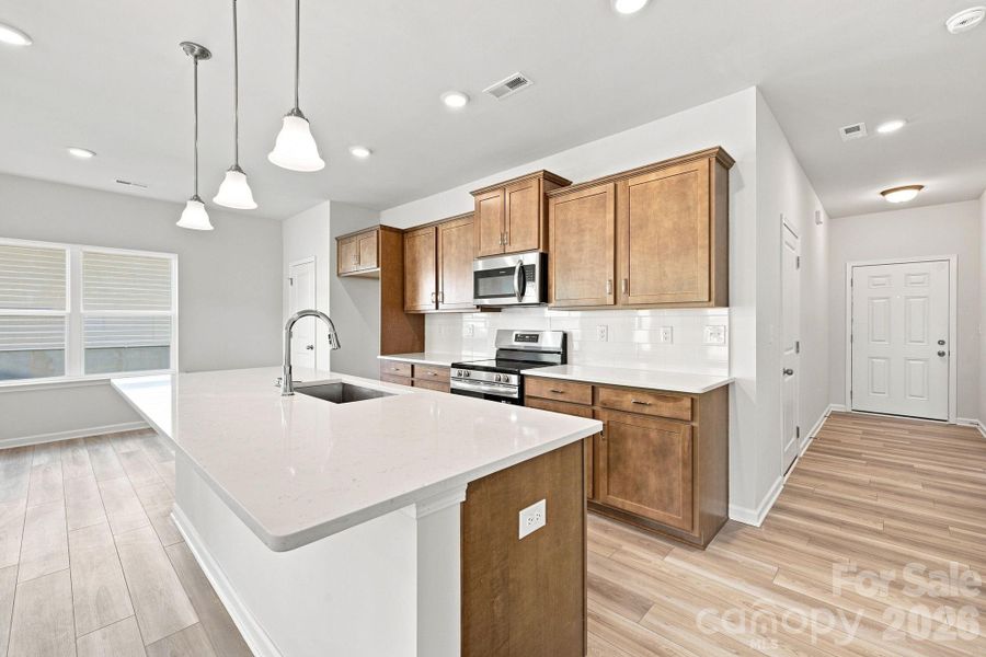 Furnished interior view inside a new home in Catawba Trace, Catawba (Image 6).