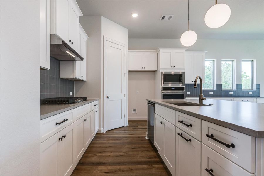 Furnished interior view inside a new home in , Sealy (Image 6).