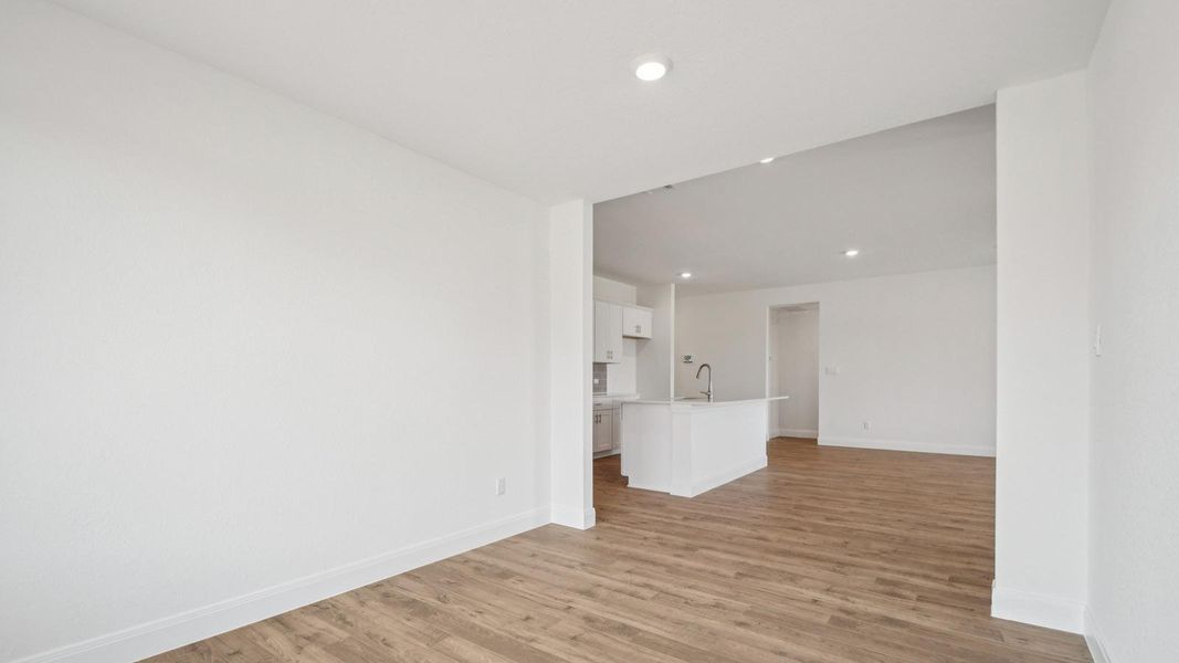 Spacious, unfurnished interior of a new home in Railhead, Cedar Creek (Image 9). Spacious, unfurnished interior of a new home in Railhead, Cedar Creek (Image 9).