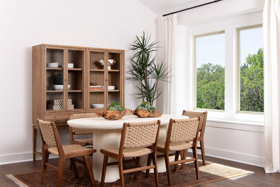 Representative furnished interior of a home built from the Savannah by Tri Pointe Homes in LaPrelle, Haslet (Image 13).