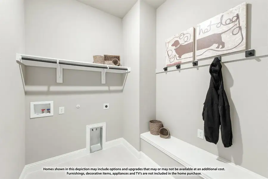 Furnished interior view inside a new home in Hampton Park, Glenn Heights (Image 8).