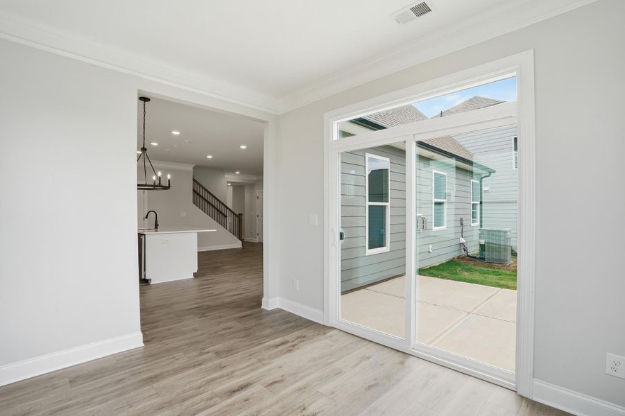 Spacious, unfurnished interior of a new home in Villas at Prestwick, Mooresville (Image 17).