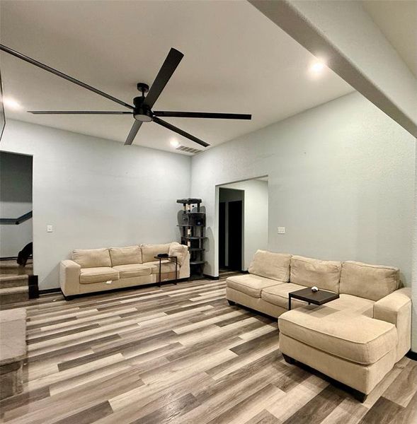 Furnished interior view inside a new home in , Point (Image 7).