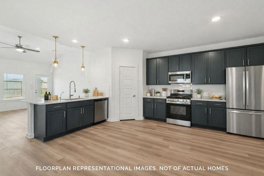 Furnished interior view inside a new home in Magnolia Ridge, Magnolia (Image 5). Furnished interior view inside a new home in Magnolia Ridge, Magnolia (Image 5).