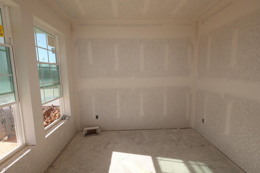 In-progress construction of a new home in Jordan Ranch - Terrace Collection, Fulshear, TX (Image 6). In-progress construction of a new home in Jordan Ranch - Terrace Collection, Fulshear, TX (Image 6).