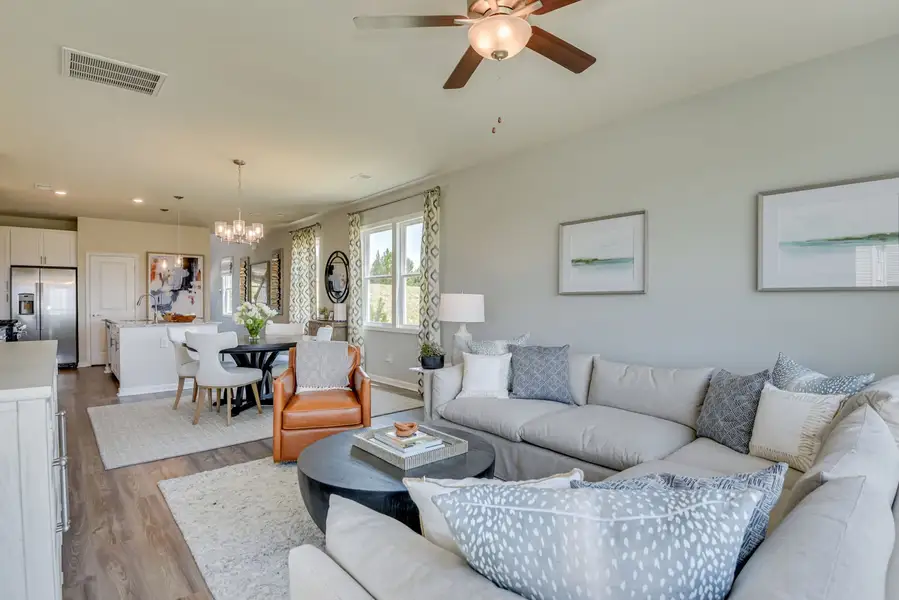 Furnished interior view inside a new home in Clairbourne, Graniteville (Image 10). Furnished interior view inside a new home in Clairbourne, Graniteville (Image 10).