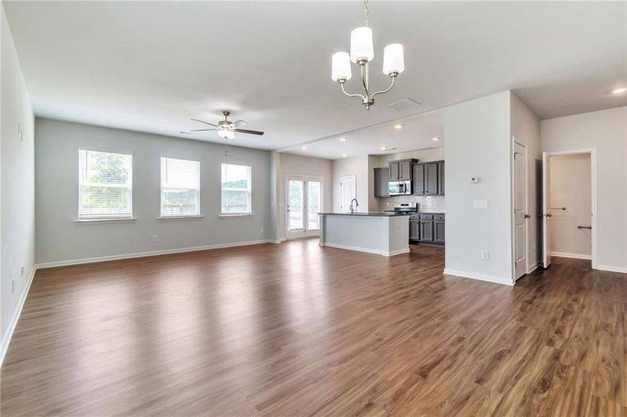 Spacious, unfurnished interior of a new home in , Dawsonville (Image 36). Spacious, unfurnished interior of a new home in , Dawsonville (Image 36).