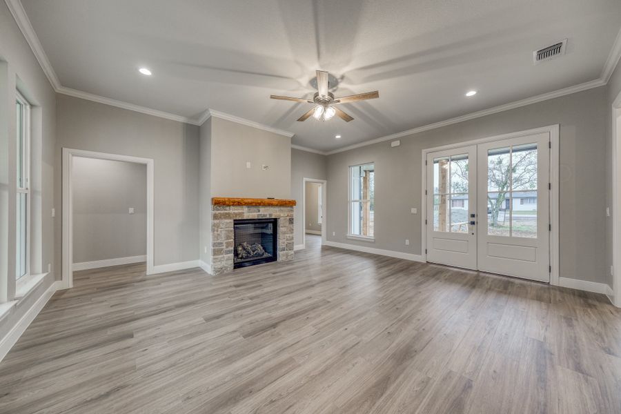 Representative unfurnished interior of a home built from the Lakeshore by Zeal Home Builders in Horizon Meadow Estates, Paradise (Image 76). Representative unfurnished interior of a home built from the Lakeshore by Zeal Home Builders in Horizon Meadow Estates, Paradise (Image 76).