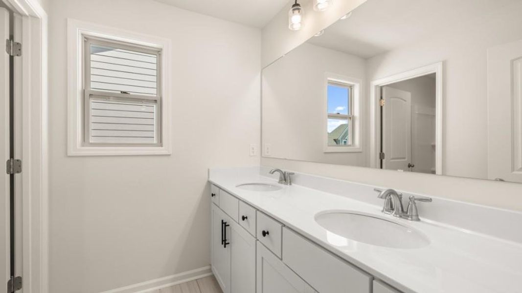 Furnished interior view inside a new home in Hamptons at Riverwood East, Dallas (Image 8).