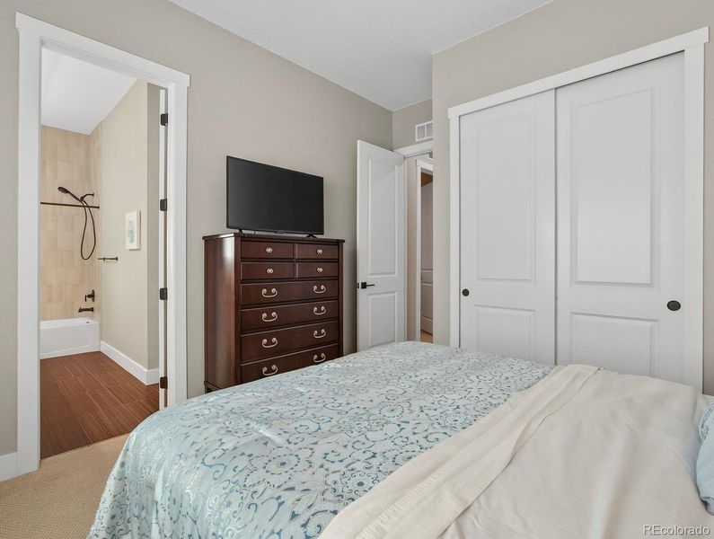 Furnished interior view inside a new home in Montaine, Castle Rock (Image 9).