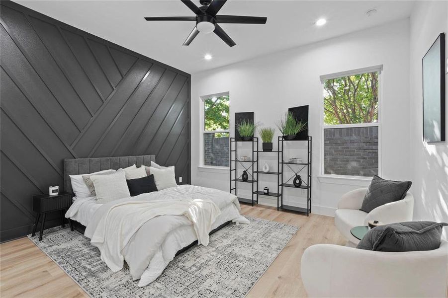 Furnished interior view inside a new home in , Arlington (Image 25).