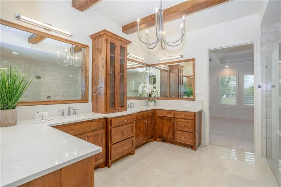 Furnished interior view inside a new home in Bella Crossing, Fort Worth (Image 30).
