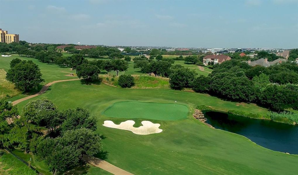 View of the fairway