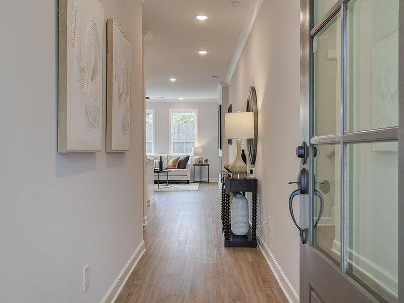 Furnished interior view inside a new home in Cherokee Township, Acworth (Image 9).