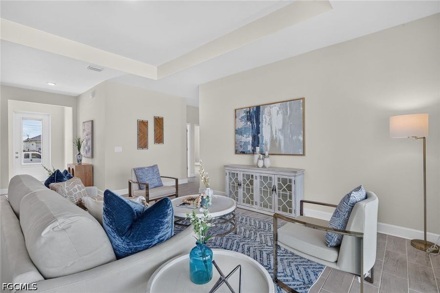 Furnished interior view inside a new home in Cape Coral, Cape Coral (Image 8).