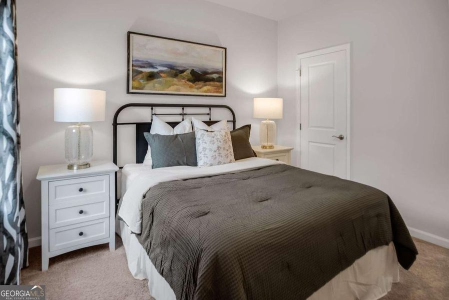 Furnished interior view inside a new home in Stonebridge North, Macon (Image 14).