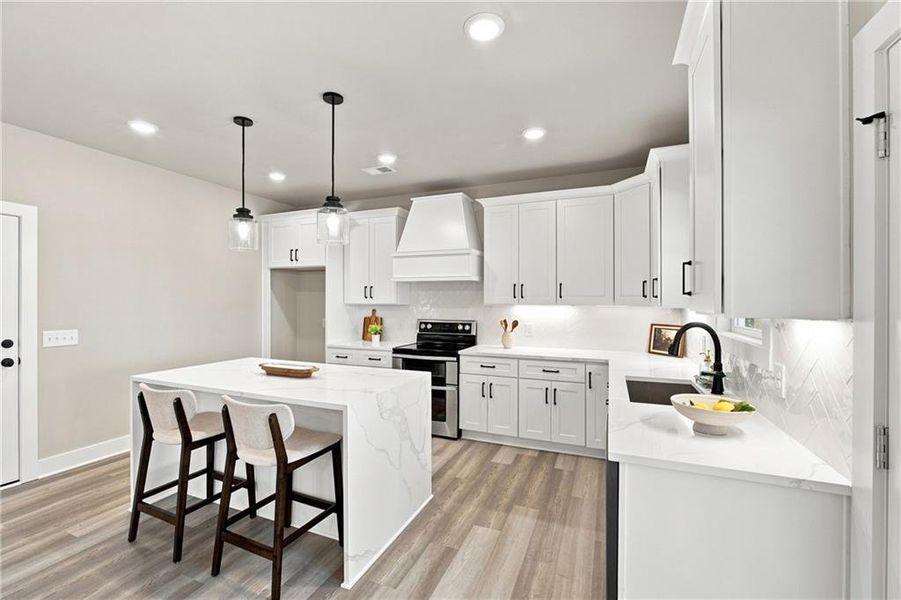 Furnished interior view inside a new home in , Cumming (Image 19).