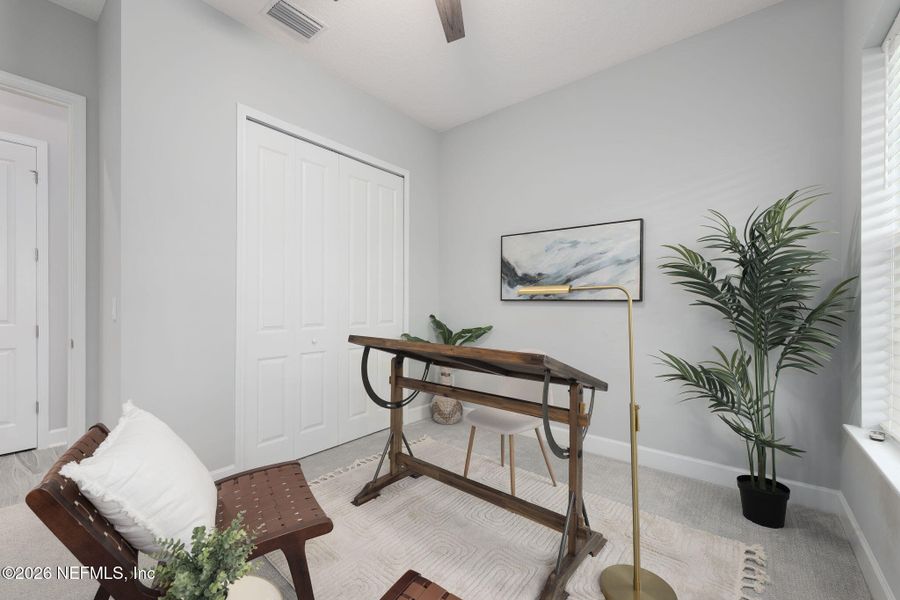 Furnished interior view inside a new home in Seabrook Village at Seabrook, Ponte Vedra (Image 43).