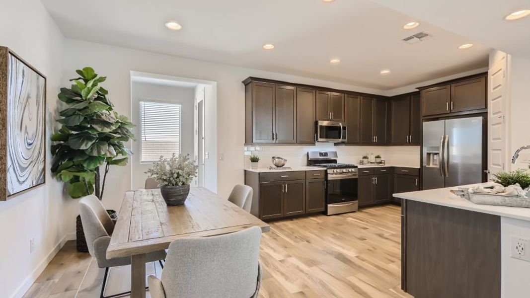 Furnished interior in a model home at Asante: Discovery 2.1 & 2.13 in Surprise (Image 20).