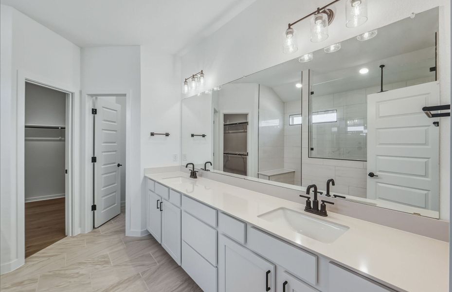 Furnished interior view inside a new home in Sunfield, Buda (Image 6).