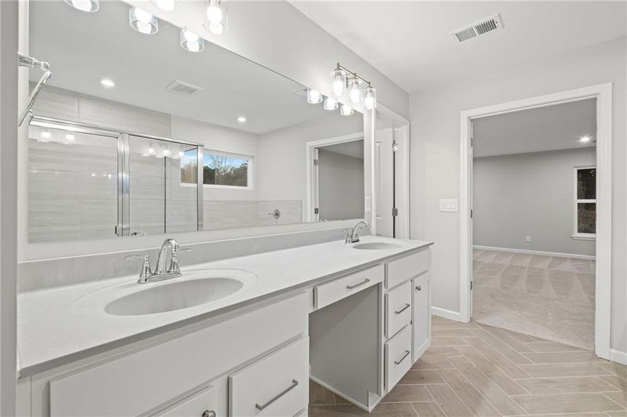 Furnished interior view inside a new home in Pickens Bluff, Hiram (Image 10).