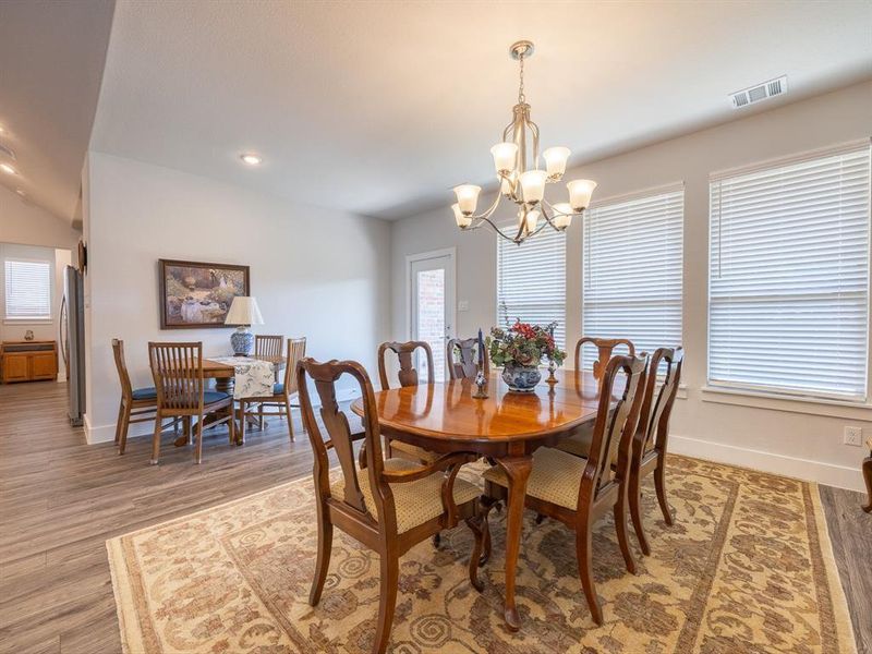 Furnished interior view inside a new home in , Waxahachie (Image 16). Furnished interior view inside a new home in , Waxahachie (Image 16).