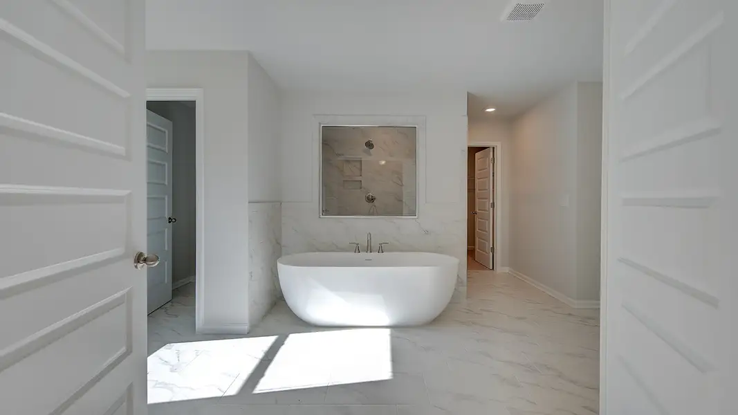 Furnished interior view inside a new home in Riverbend Overlook, Fayetteville (Image 29).