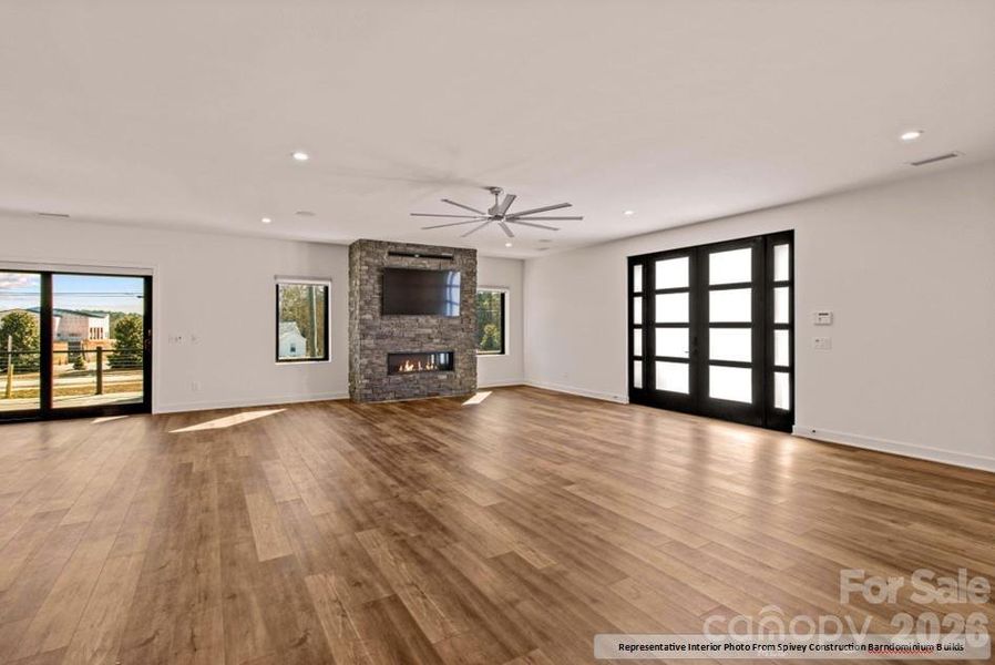 Spacious, unfurnished interior of a new home in , Troutman (Image 9).