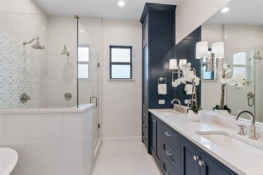 Furnished interior view inside a new home in , Heath (Image 13).