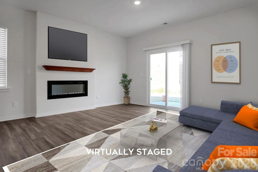 Furnished interior view inside a new home in , Kings Mountain (Image 15).