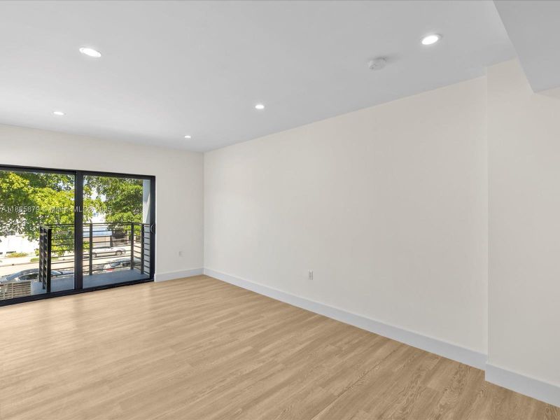 Spacious, unfurnished interior of a new home in , Miami Beach (Image 37). Spacious, unfurnished interior of a new home in , Miami Beach (Image 37).
