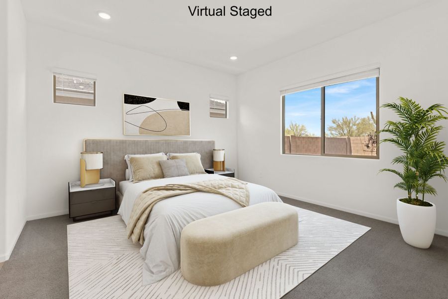 Furnished interior view inside a new home in Saguaro Reserve II, Marana (Image 7).