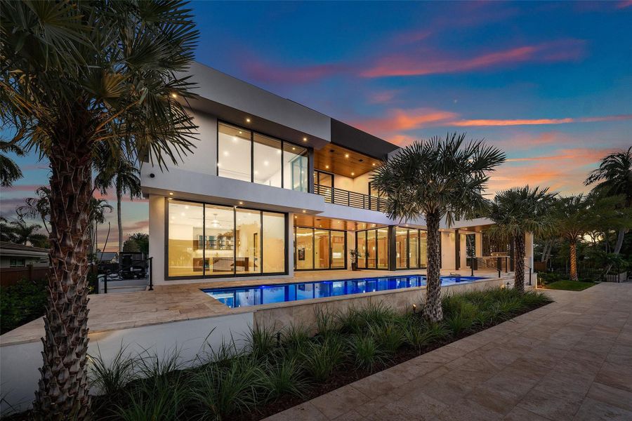 Exterior details and patio area of a home in , Fort Lauderdale (Image 11).