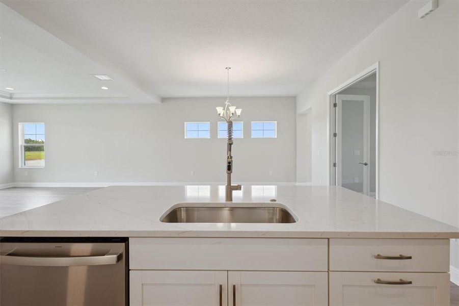 Furnished interior view inside a new home in Two Rivers, Zephyrhills (Image 12).