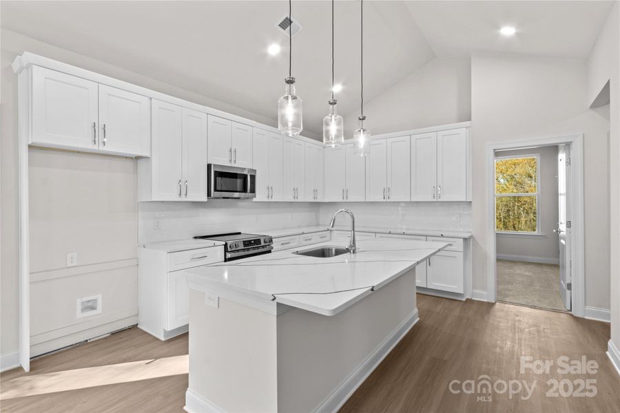 Furnished interior view inside a new home in , Statesville (Image 12). Furnished interior view inside a new home in , Statesville (Image 12).