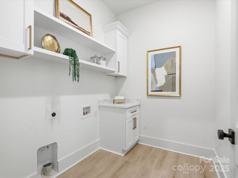 Furnished interior view inside a new home in , Mooresville (Image 26).