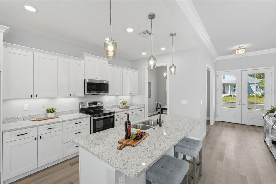 Furnished interior view inside a new home in , Lake Helen (Image 18).